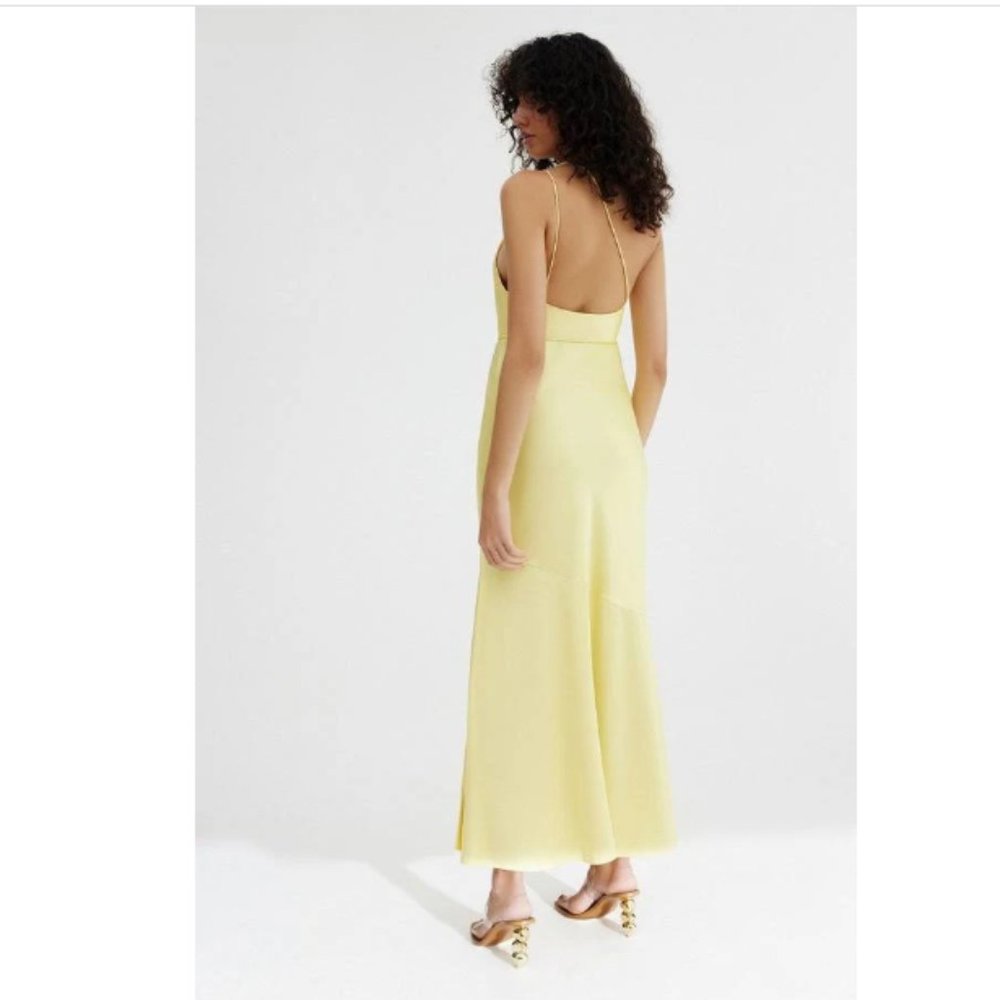 Significant Other Lana Bias Dress - Lemon - Picture 1 of 3